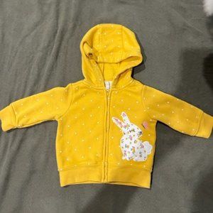 Carter's Baby Girl Hoodie - Size 3 months
